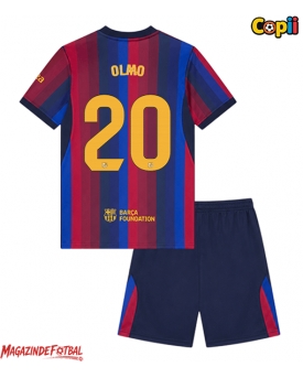 Barcelona Dani Olmo #20 Echipament de Fotbal Replică 2026-27 Copii Acasa (+ Șorturi)